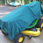 tarp on riding mower