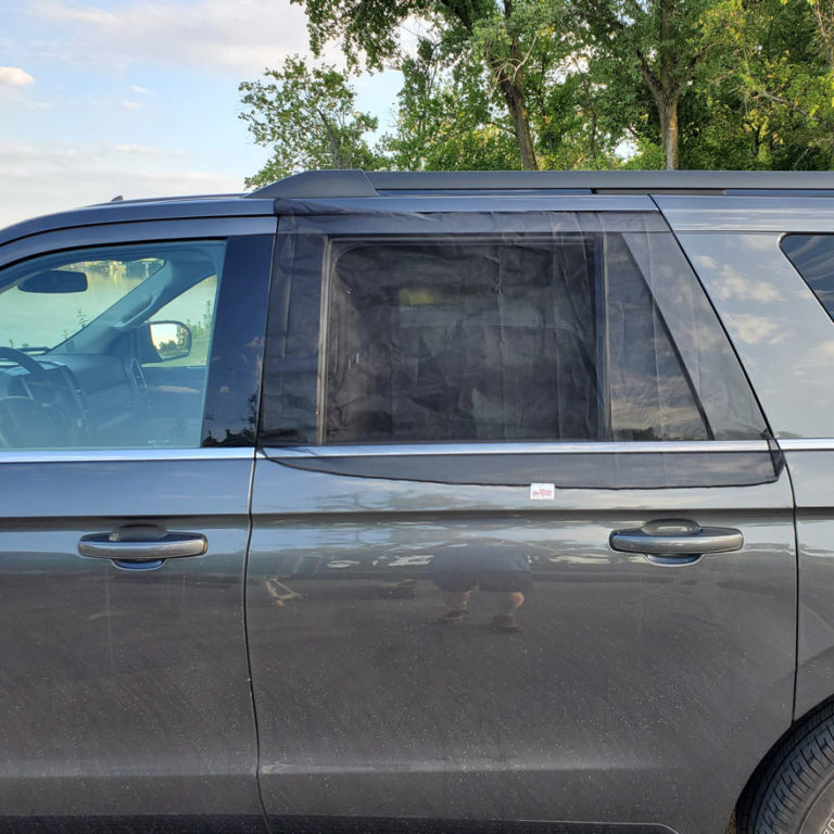 Mount Rainier (Pair of car window screens, pillowcase style) The